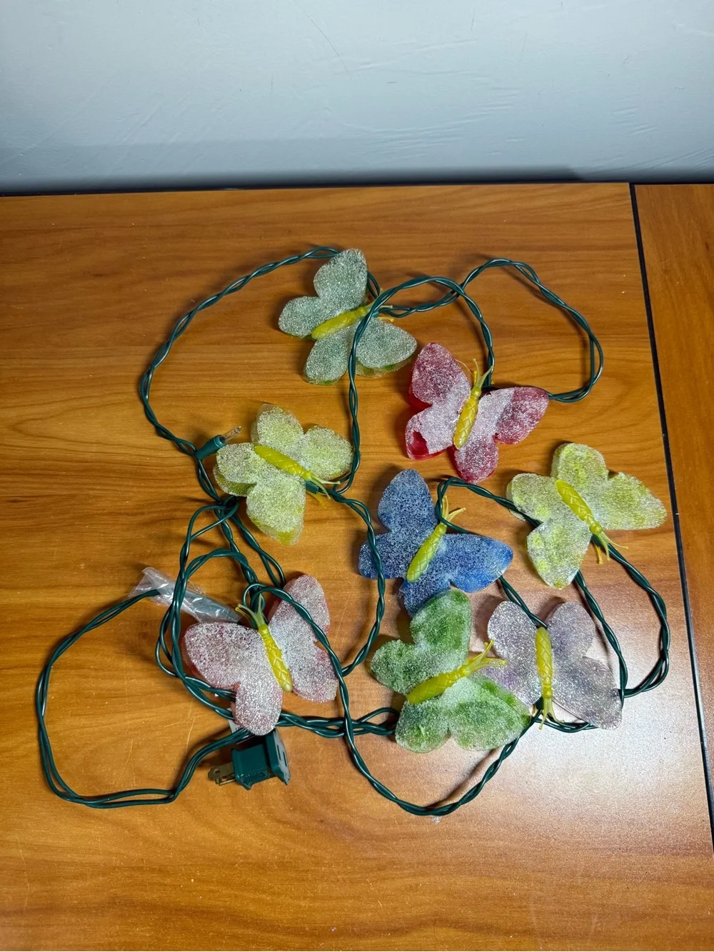Bundle of 5 Vintage Novelty String Lights Holiday Spring Christmas V-Day